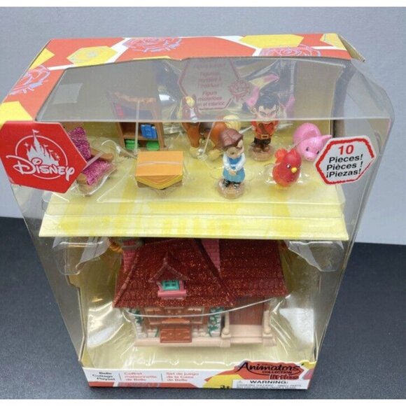 Disney Animators' Collection Littles Belle Cottage Playset - Picture 3 of 7